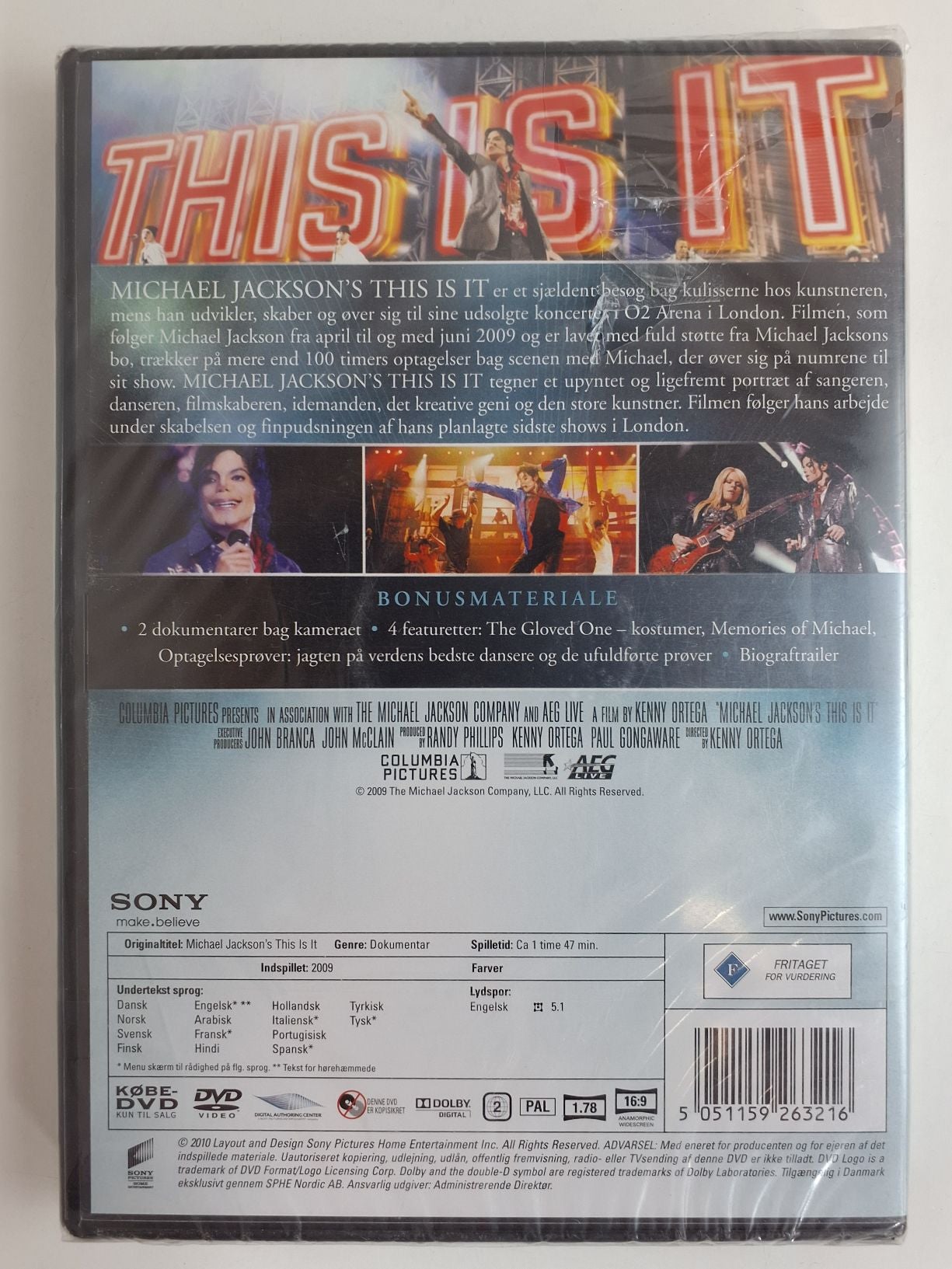 Dvd Michael Jackson's This is it